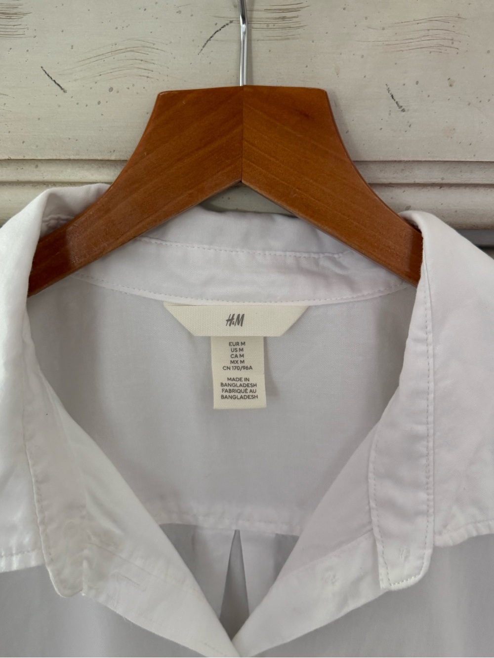 H&M White Button Shirt - Picture 4 of 5